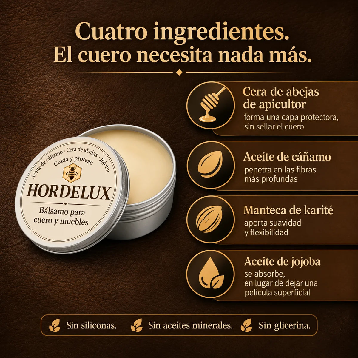 Hordelux – Restaurador de cuero para coche
