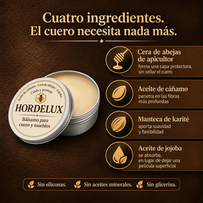 Hordelux – Restaurador de cuero para coche