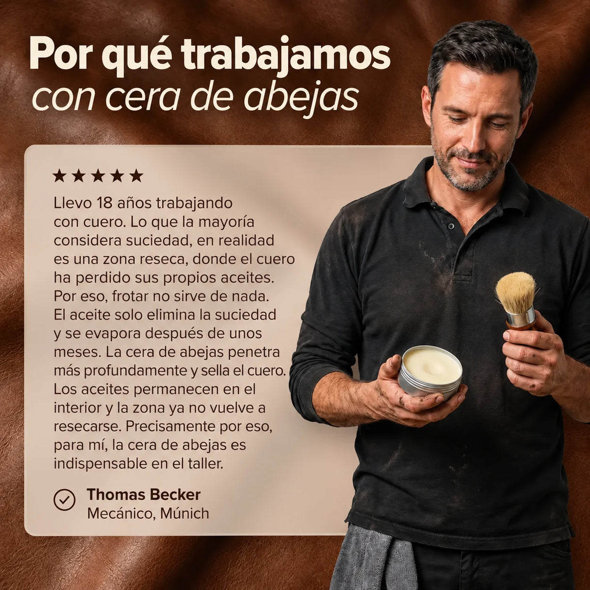 Hordelux – Restaurador de cuero para coche