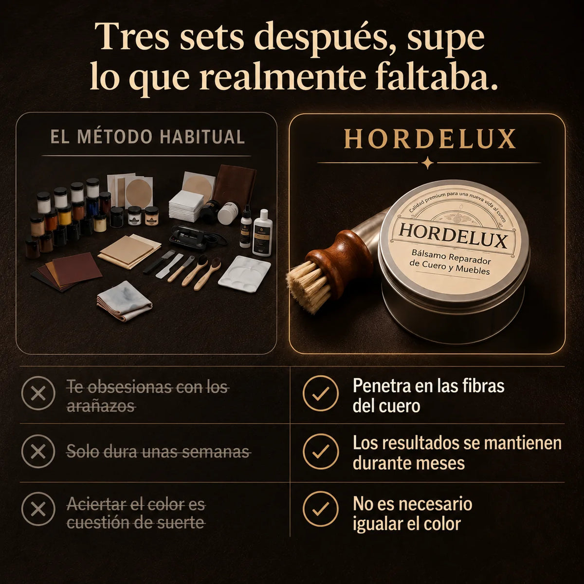 Hordelux – Restaurador de cuero para coche