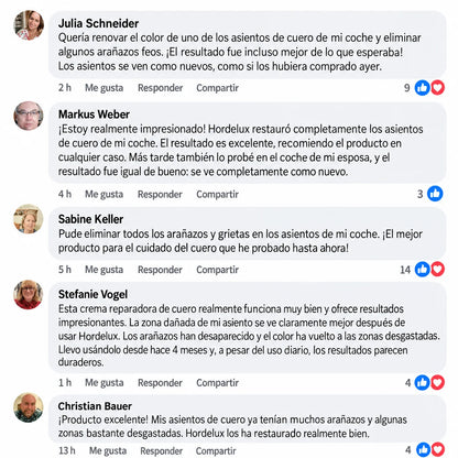 Hordelux – Restaurador de cuero para coche